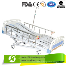 Cama de hospital manual de cuatro manivelas 5 (CE / FDA)